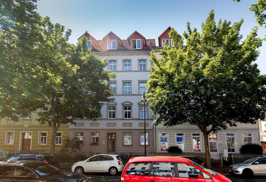 Wohlfuehlen Mit Grossem Balkon Apartment Ерфурт Екстериор снимка
